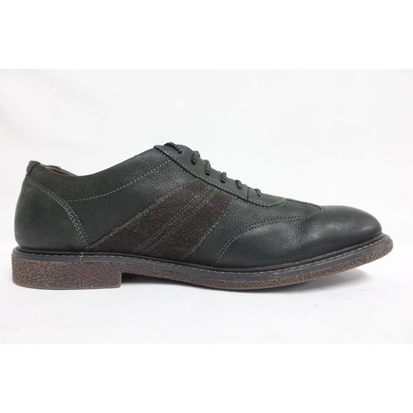 JOHNSTON & MURPHY Black Leather 11M-US/10UK/44EU Men Casual Oxfords main image 5